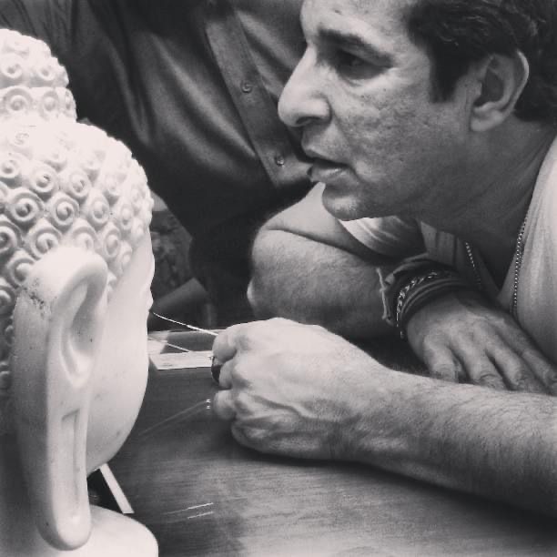 Wasim Akram and Buddha